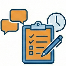 Symbolbild das Beratungsbesuche symbolisiert